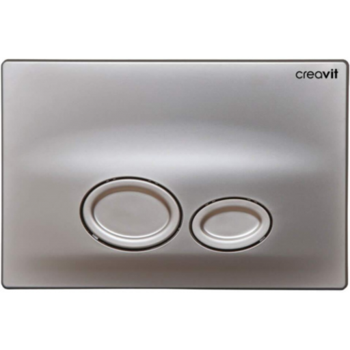 Кнопка смыва для инсталляции Creavit DROP серая матовая GP2002.00